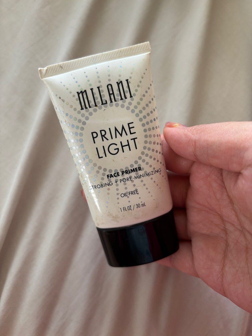 Milani Prime Light Face Primer (Category: Makeup) located in Marikina City. Submitted by everythingisnegotiable (Listing ID 1378391100, Image 1). Description: Milani Prime Light Strobing + Pore Minimizing Face Primer Cult favorite of beauty youtubers back in 2016 years!.