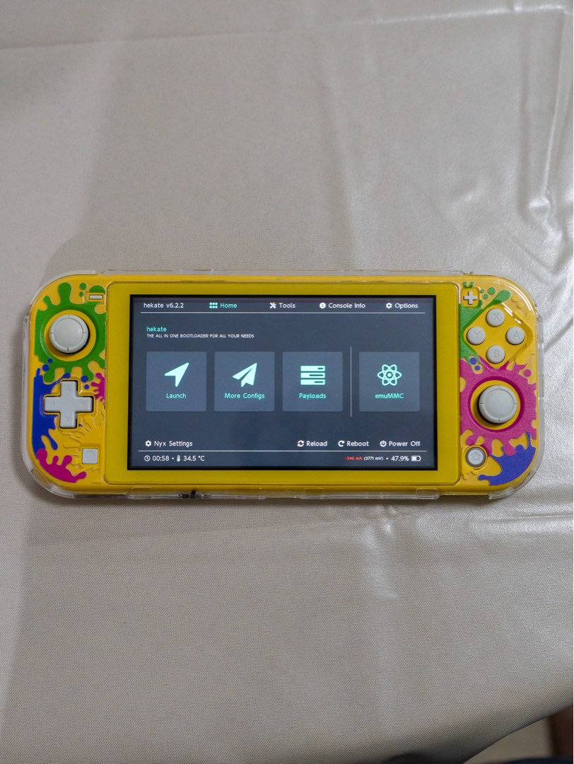Modded Nintendo Switch Lite, Video Gaming, Video Game Consoles ...