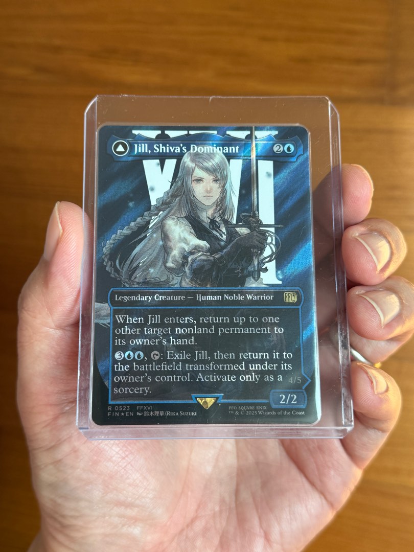 MTG FF Borderless Surge Foil Jill 0523, Hobbies & Toys, Toys & Games on  Carousell