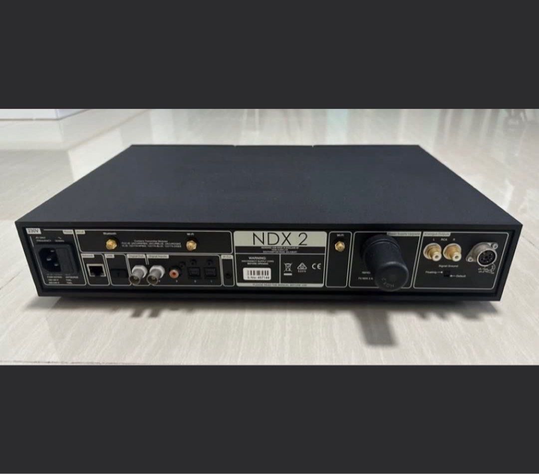 Naim NDX 2 Streamer (Category: Other Audio Equipment) located in Singapore. Submitted by 27hemax (Listing ID 1378491320, Image 2). Description: Hi all, Letting go Naim Naim NDX 2 (S/N: 457***) @ $3.8K (limited time offer) Great working condition. Comes with box, all original cables & accessories. 1st owner. Bought locally from ABS in Jun/2019. Selling as greatly under utilisation. Deal at CCK. DM if keen. Thanks..