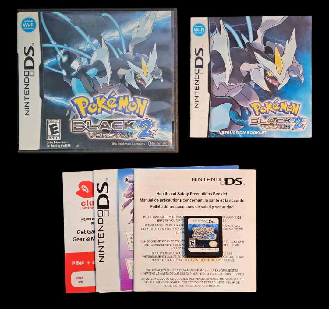 Pokemon Black Version 2 (Category: Nintendo) located in Paranaque City. Submitted by john020497 (Listing ID 1378519164, Image 1). Description: Condition: - Complete manuals. - No issue. Just message me if you have any questions or you need more details. Warranty: 1 day of testing Contact number: To be given upon dibs Location: Bacoor, Cavite Modes of payment: Gcash, BDO, BPI Shipping: Lalamove, Grab, LBC, JNT(shipping is shouldered by buyer).