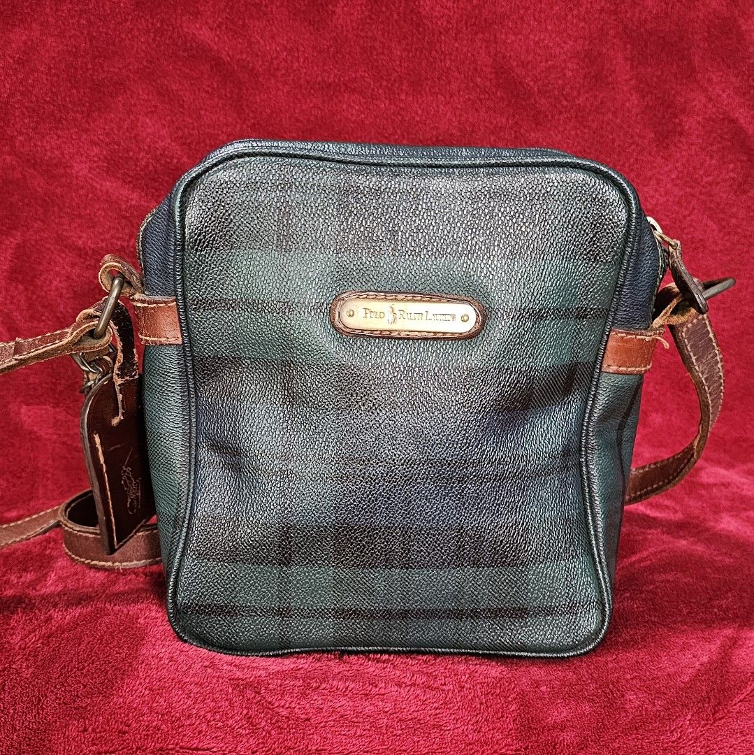 Ralph Lauren Vintage Sling Bag (Category: Luxury Bags & Wallets) located in Paranaque City. Submitted by judith.uy (Listing ID 1378434526, Image 2). Description: Original Ralph Lauren vintage bag Preloved from Japan 17×6×18 cm.