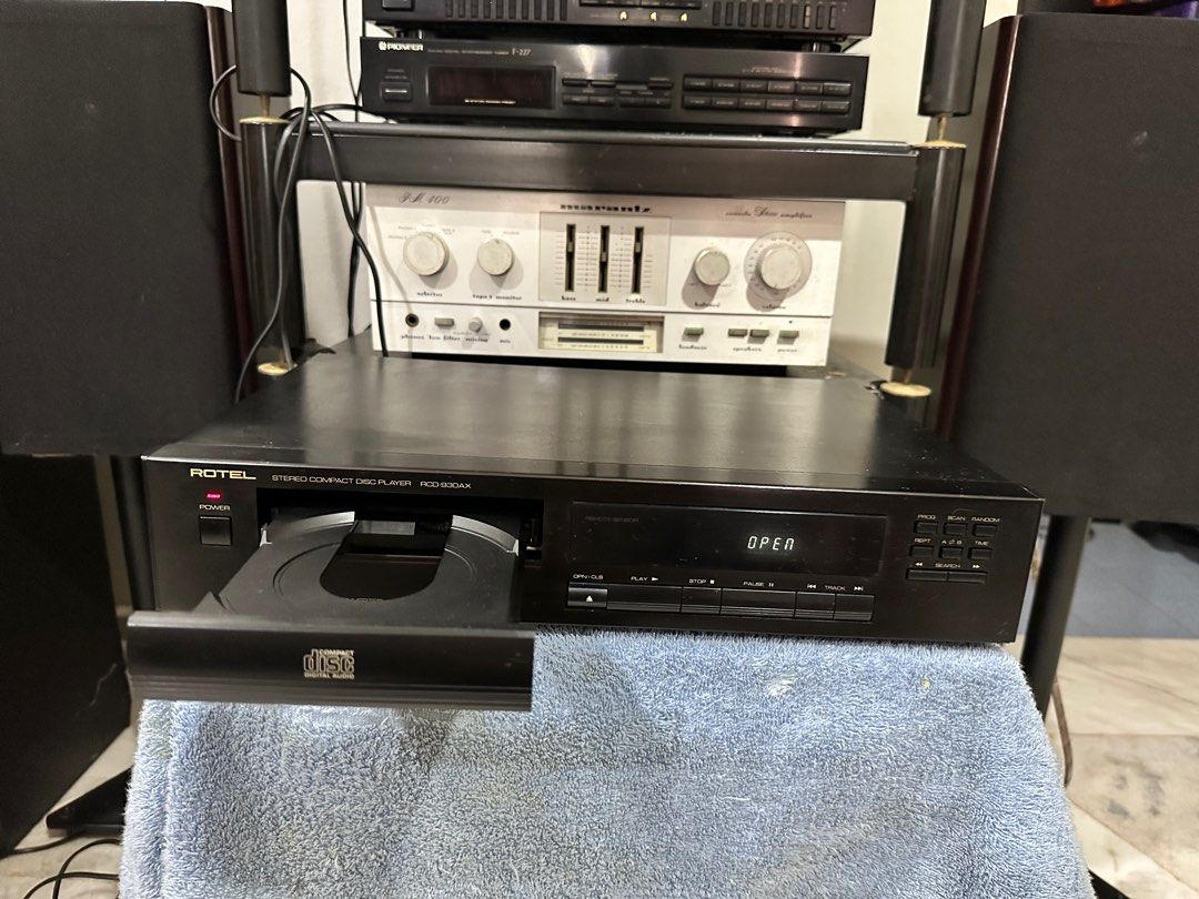Rotel RCD-930AX Cd Player, Audio, Other Audio Equipment on Carousell