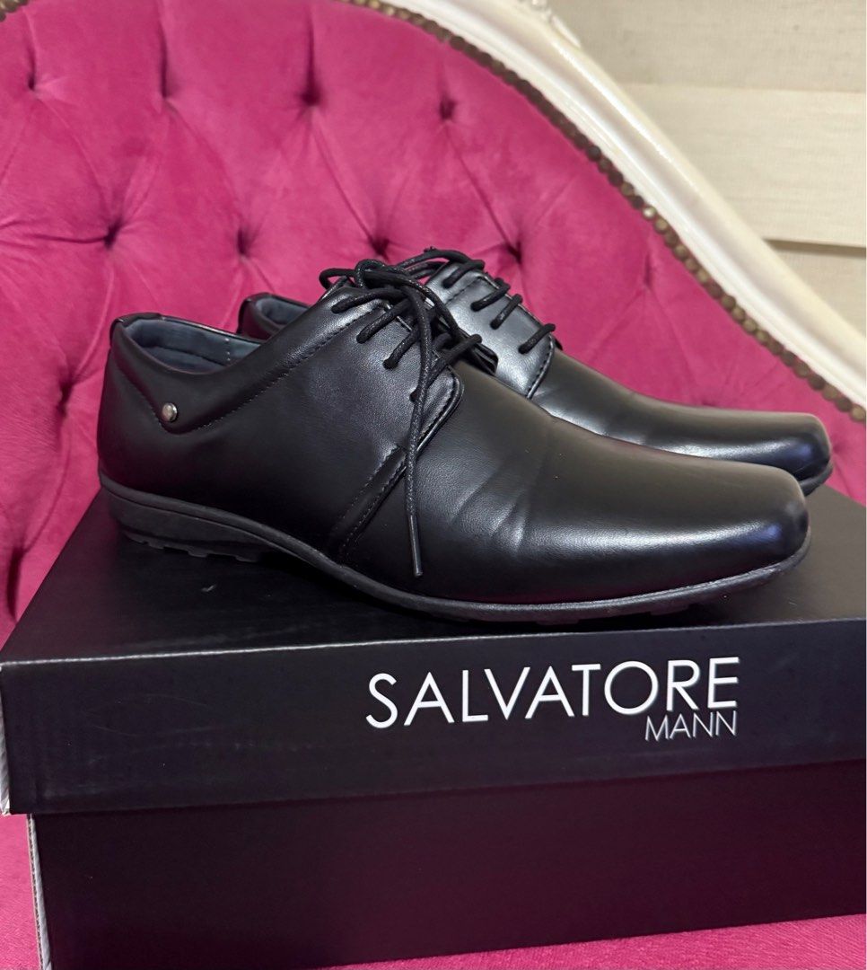 Salvatore Mann - Black shoes (Category: Dress Shoes) located in Paranaque City. Submitted by marcoescueta (Listing ID 1378494328, Image 1). Description: - used once for wedding - size US 5.