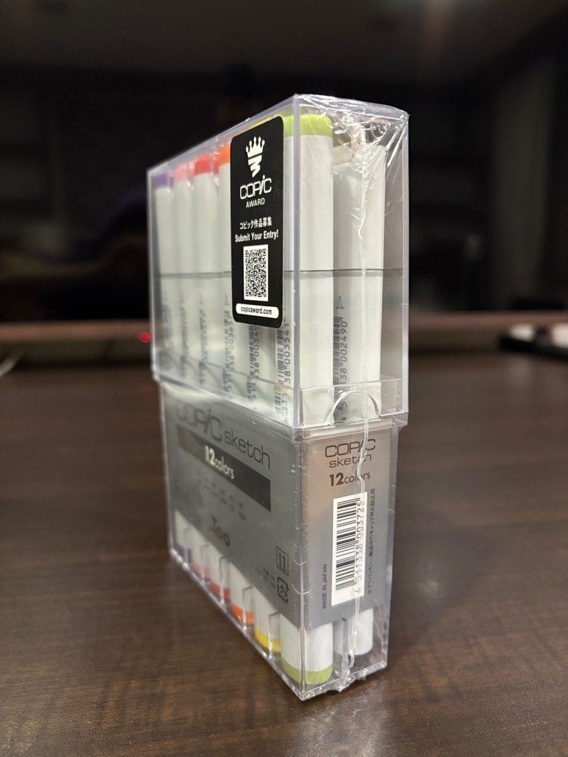 [SEALED] COPIC SKETCH 12 colors (Category: Craft Supplies & Tools) located in San Juan City. Submitted by artfilmore (Listing ID 1378480845, Image 3). Description: Bought for P3800 in artbar Rockwell Never used and still sealed.