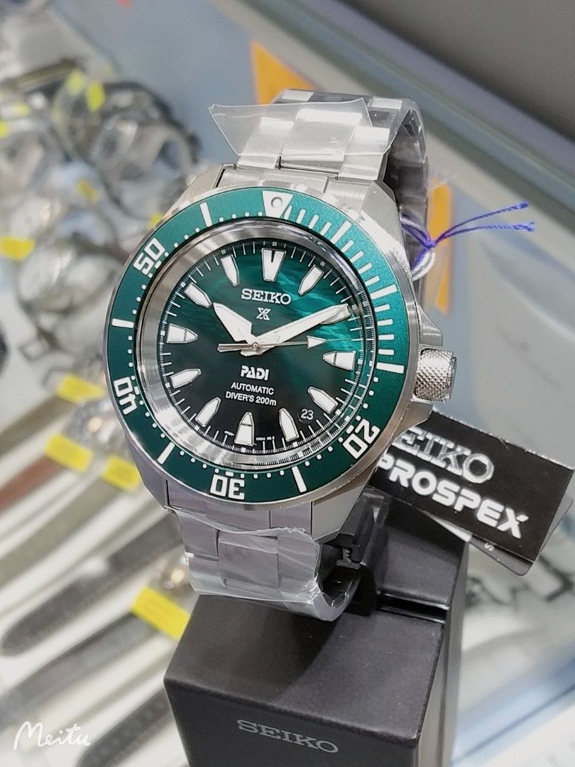 SEIKO PROSPEX PADI SPECIAL EDITION SRPL53K1 4R35 WR 200m Green Dial seiko-prospex-padi-special-edition-srpl53k1-4r35-wr-200m-green-dial