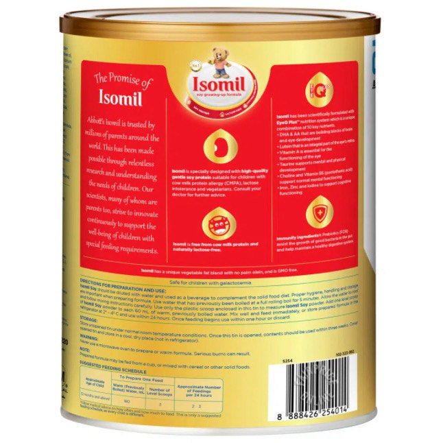 Similac Isomil Stage 3 (1-10years), Babies & Kids, Nursing & Feeding ...