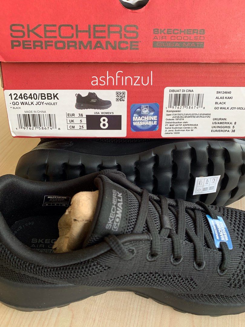 Skechers Go Walk Joy All Black Skechers Women's Go Walk Joy