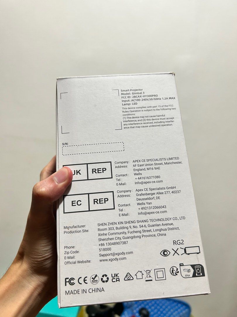smart projector unused (Category: Projectors) located in Cavite. Submitted by _schmyla (Listing ID 1378486942, Image 3). Description: .