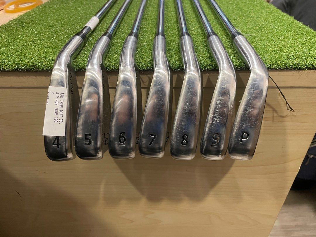 Takomo 101T Irons (4-P) [7 Pieces] (With KBS Tour 120 Stiff Steel