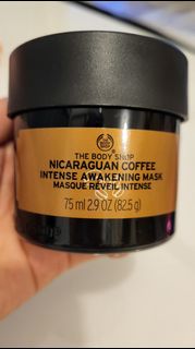 The body shop 咖啡速效喚肌面膜 (+送3包sample & 2包apivita eye masks)64204047876737110