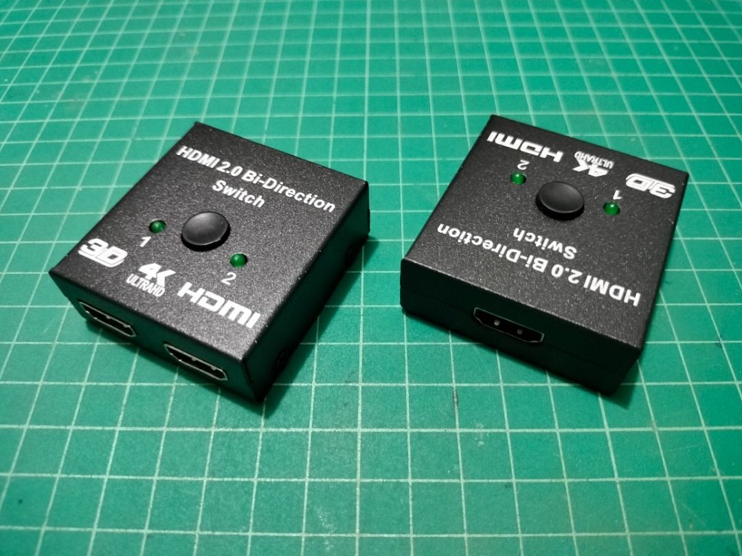 2 Port HDMI Bi-directional Splitter and Switch (Category: Cables & Adaptors) located in Quezon City. Submitted by matet07 (Listing ID 1383673713, Image 1). Description: 2 Port HDMI Bi-directional Splitter and Switch -350 each -300 wholesale(6pcs. and above) -power free -no hdmi cable included -with 1 week warranty -accept shipping via GRAB and LALAMOVE COD(buyer's expense) -accept GCASH and PAYMAYA payment -COMPATIBILITY IS BUYER'S RESPONSIBILITY