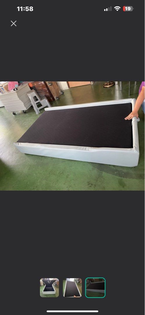 由 sunnyboy0407 (刊登 ID 1383696057，圖片 1) 提交，位於 台北市 (Taipei) 的 單人加大掀床 (類別：床架及床墊)，說明：需自行找搬家公司前來。由於家裡要重新整理，故出售。買來沒多久。