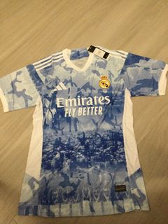 西甲西班牙皇家馬德里足球球衣波衫城市特別版 Spain Real Madrid football soccer jersey adidas64201857533187110