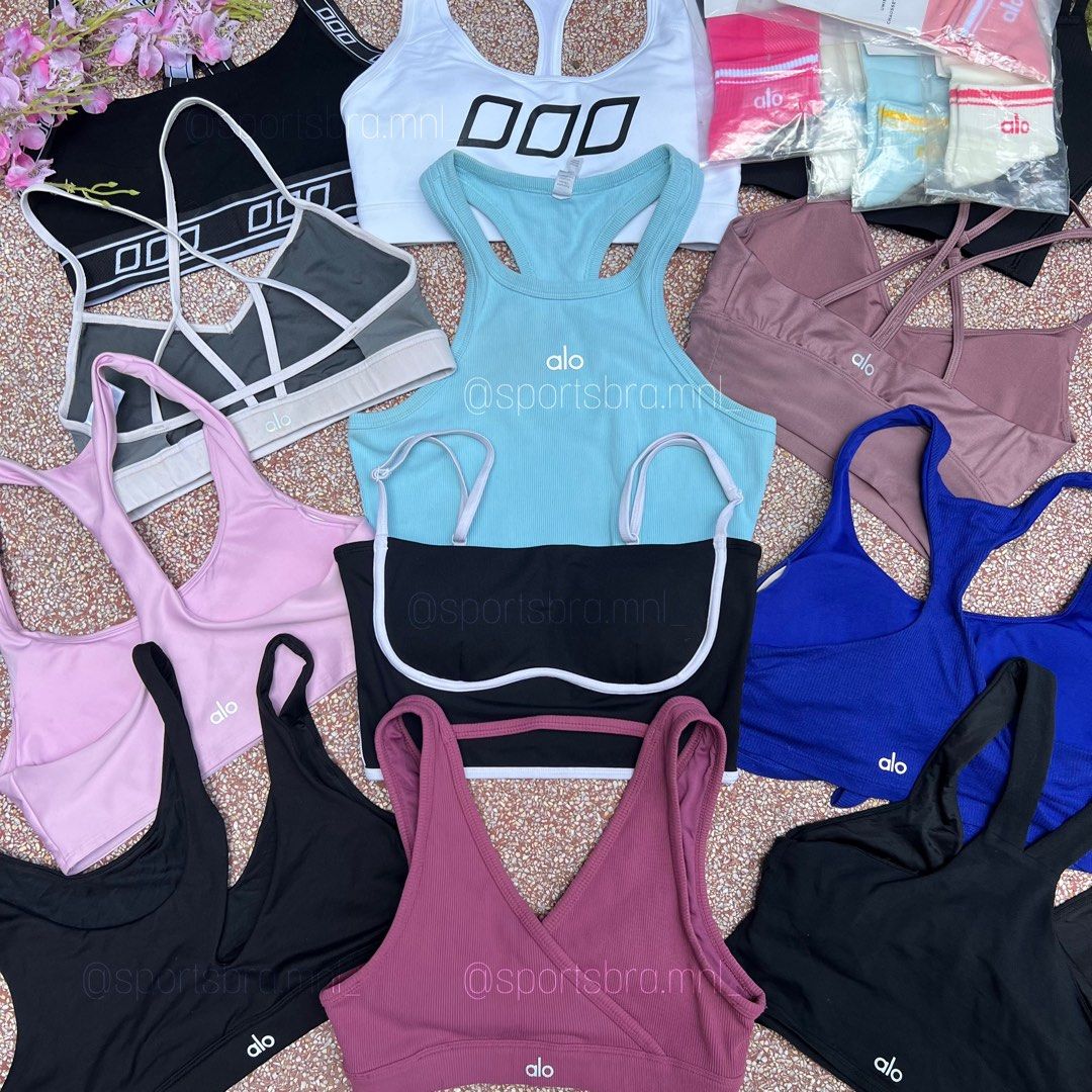 ALO SPORTS BRA (Category: Activewear) located in Taguig. Submitted by sbmanilaaa (Listing ID 1383673945, Image 1). Description: PM IS THE KEY.