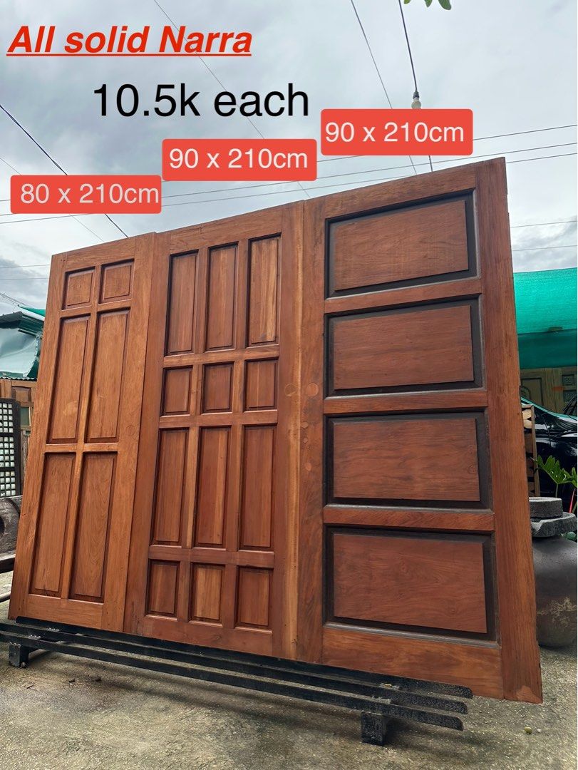 Antique And Vintage Narra doors (Category: Locks, Doors & Gates) located in Lubao. Submitted by dhonmacaspac08 (Listing ID 1383830698, Image 1). Description: Antique/ Vintage solid hardwood narra doors Quality solid old hardwood materials We do shipping,lalamove delivery or visit us God Bless us all🙏🏻.