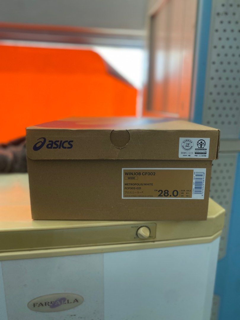 Brand New! Asics WINJOB CP302 Safety Shoes Size 28, Men's