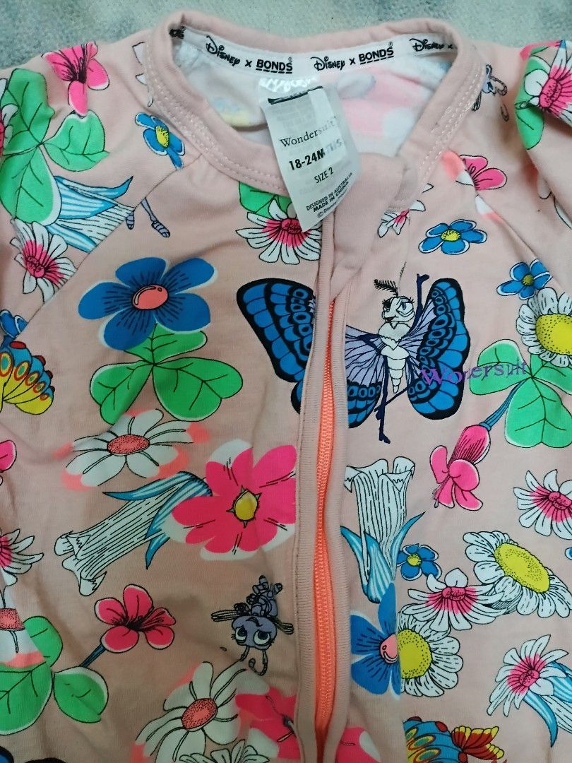 BONDS x DISNEY WONDERSUIT (Category: Babies & Kids Fashion) located in Kuala Lumpur. Submitted by prelovedshazzross (Listing ID 1383792751, Image 2). Description: size 18-24 months no nego.