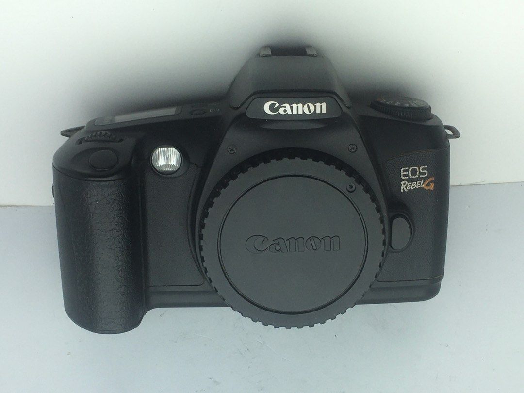Canon EOS rebel G film camera (Category: Video Cameras) located in Las Pinas. Submitted by film101 (Listing ID 1383755265, Image 2). Description: Canon EOS REBEL G FrOm 1996 edn Lightweight film camera Fully functional camera Run by 2 pcs CR123A batt Inclusion canon straps Msg me if interested .