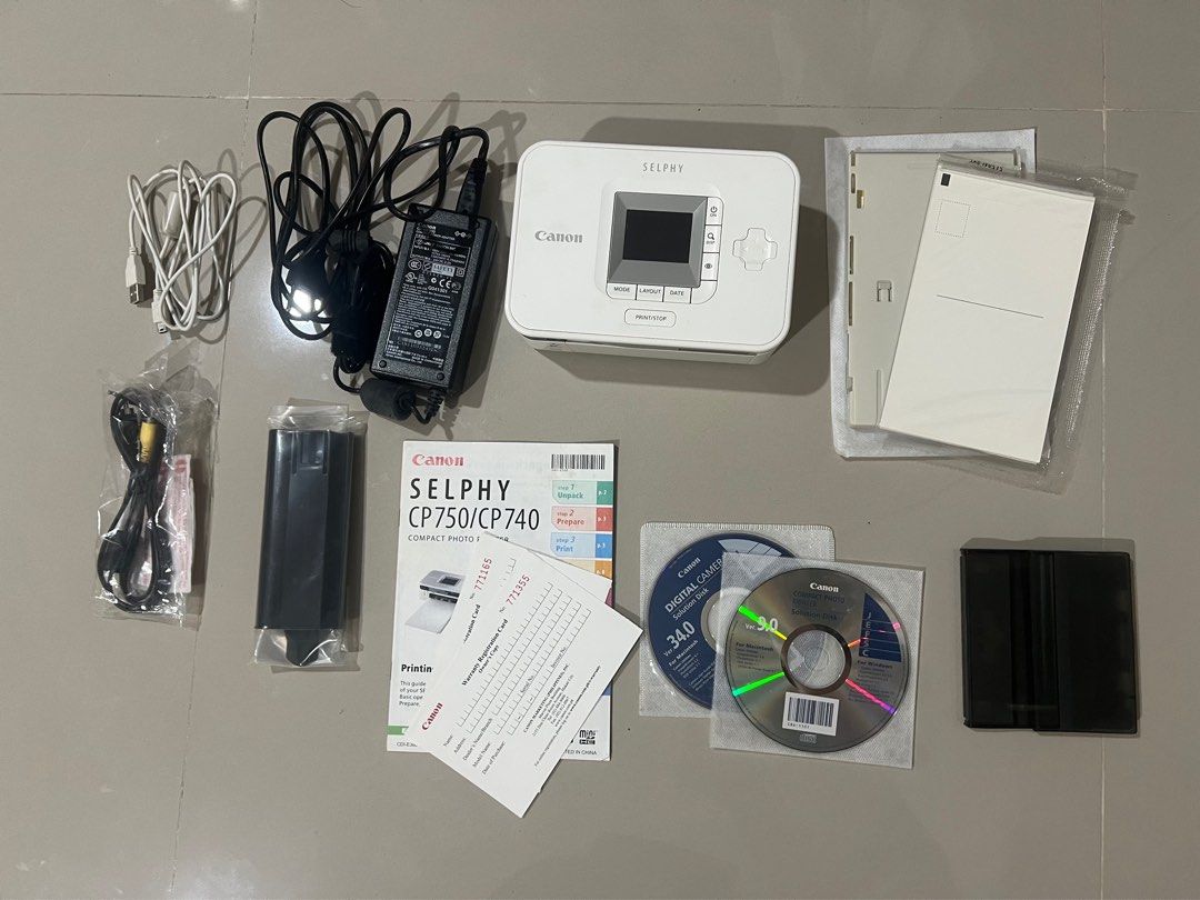 Canon Selphy CP740 Compact Photo Printer (Category: Printers, Scanners & Copiers) located in Las Pinas. Submitted by _lilystuffs (Listing ID 1383810314, Image 3). Description: - negotiable price just message:) !! - full inclusions as written in the box with instructions to use - bought directly from sm appliance - used twice only then it was stored na - no ink included (you have to buy pa but it’s working) - payment first through gcash - mod: lal