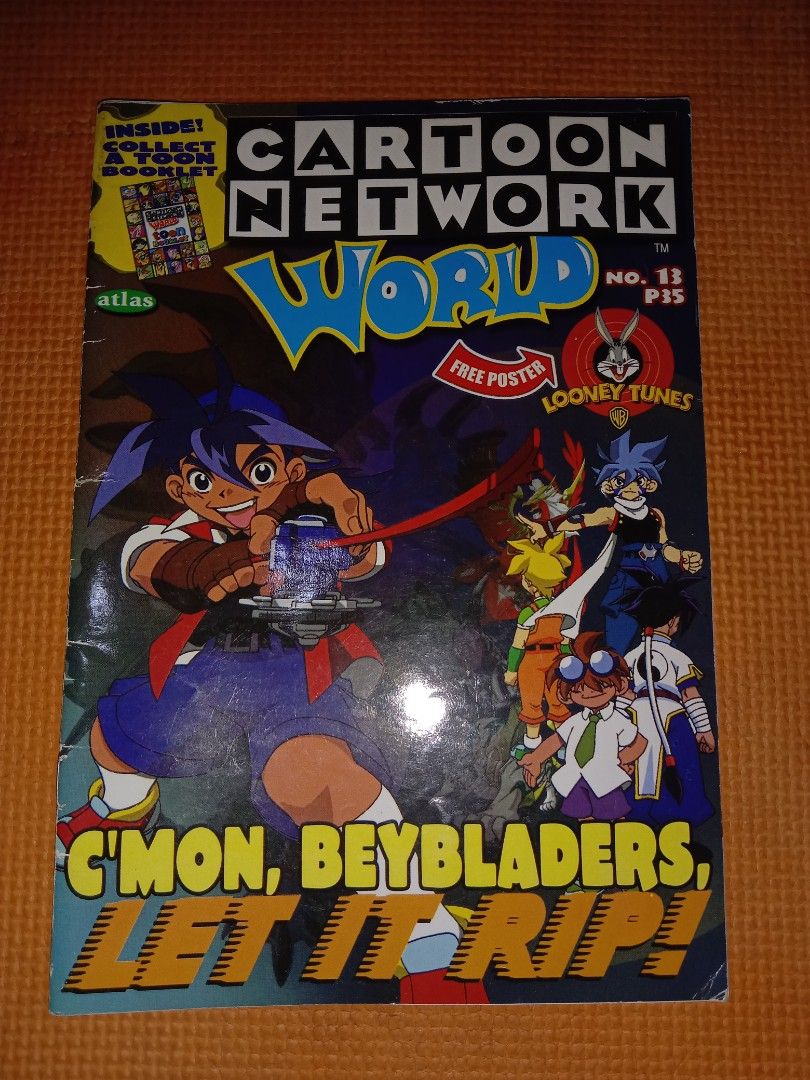 Cartoon Network Magazines (3 pieces) (Category: Magazines) located in Malabon City. Submitted by thrift_or_trick (Listing ID 1383826574, Image 3). Description: Issue no's are: 13, 24, and 26. May mark sa cover ung issue #26. Selling as SET only. Will send more pictures for the damages and folds of some of them. No additional inclusion, may poster lang na 1. Payment: via gcash or paymaya Shipping (+ sf): lbc Shipping day: Saturdays only Please mes