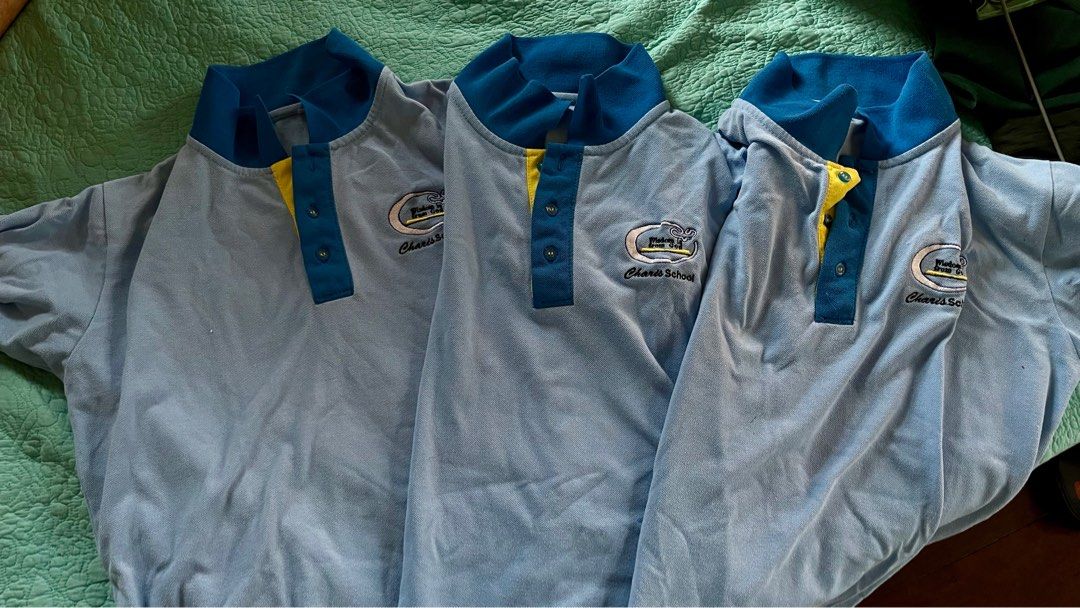 Charis Polo Shirt Ladies Uniform (Category: Shirts) located in Marikina City. Submitted by wowfinds (Listing ID 1383748247, Image 1). Description: Charis School Uniform Polo shirt for ladies. 150 each. 3 pcs for 450. Shipping fee shouldered by buyer..