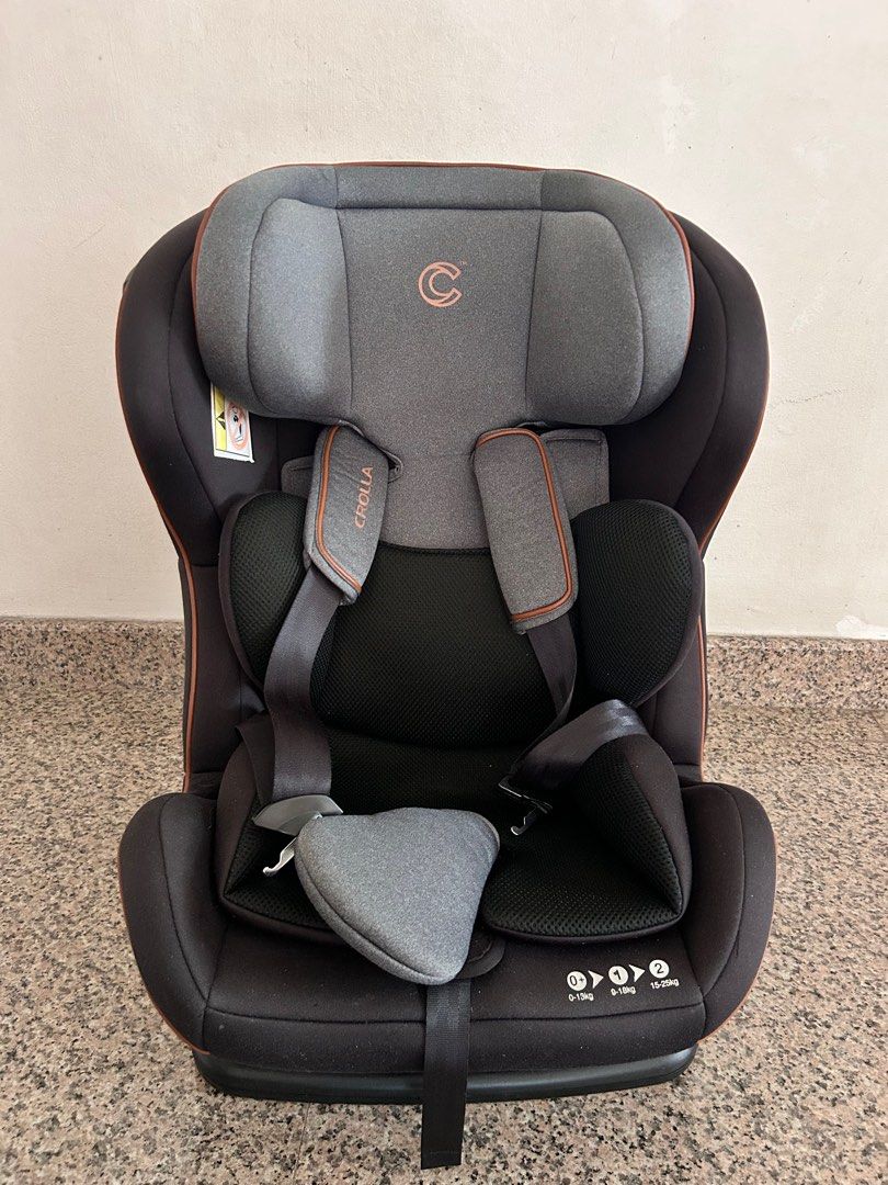 Crolla car seat (Category: Car Seats) located in Kuala Lumpur. Submitted by double_eee (Listing ID 1383723063, Image 1). Description: Crolla car seat, rarely use it. Everything function well .