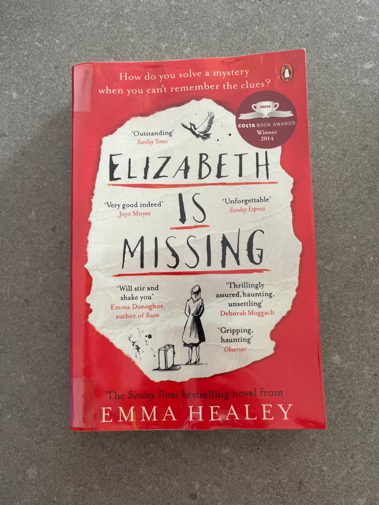 (FREE) Elizabeth is Missing by Emma Healey, Hobbies & Toys,