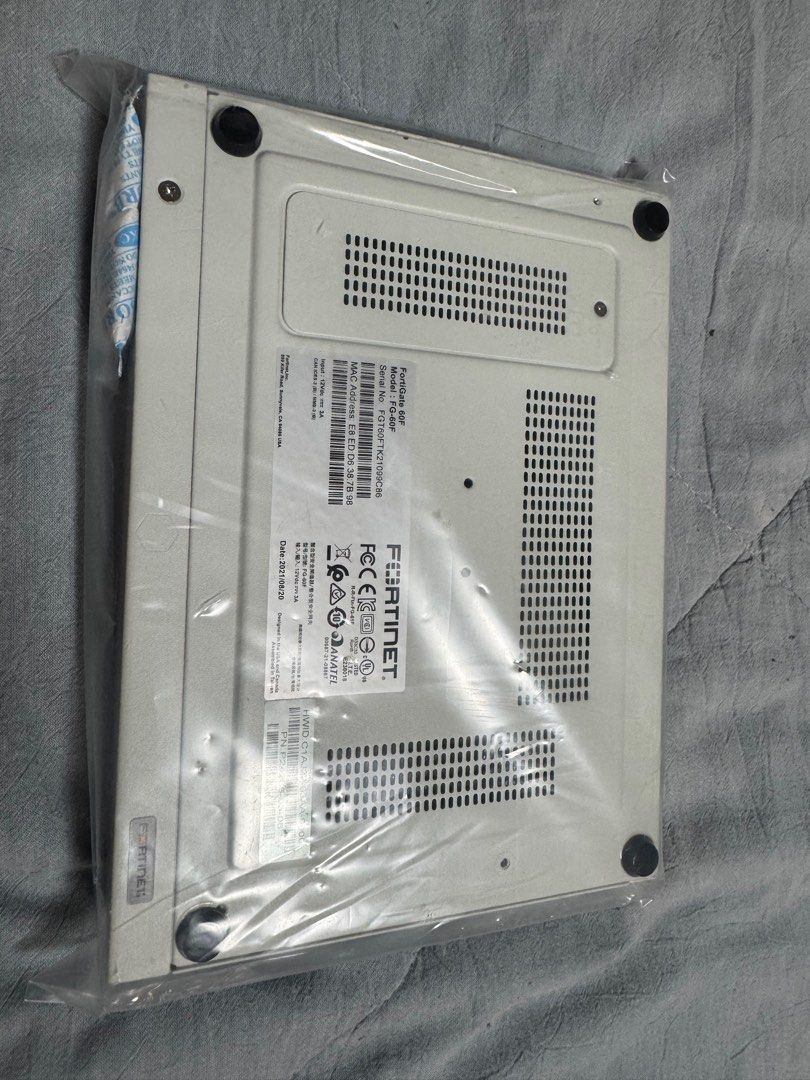 Fortinet FortiGate FG-60F Firewall Router - Brand New, Computers & Tech ...