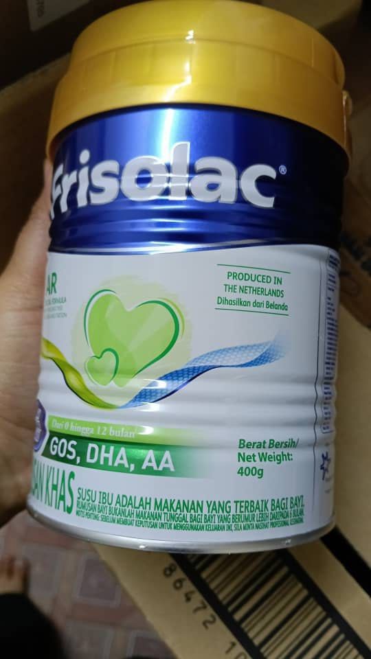 Frisolac AR (Category: Breastfeeding & Bottle Feeding) located in Shah Alam. Submitted by f3wulan (Listing ID 1383731798, Image 1). Description: Brand new.