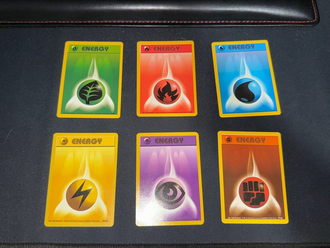 Full Set Basic Energy | Base Set (Category: Raw Cards) located in Singapore. Submitted by cardvault.master (Listing ID 1383775213, Image 1). Description: .