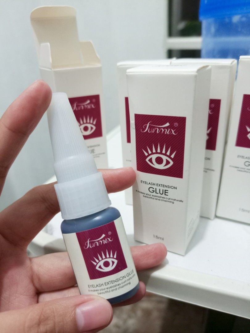 Funmix lash glue (Category: Face Care) located in Manila. Submitted by ajonlinesh55809 (Listing ID 1383856274, Image 3). Description: Available onhand same day delivery cod☑️ gcash☑️ 149 only.