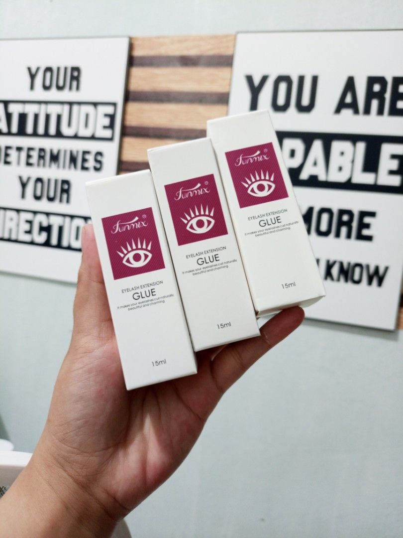 Funmix lash glue (Category: Face Care) located in Manila. Submitted by ajonlinesh55809 (Listing ID 1383856274, Image 1). Description: Available onhand same day delivery cod☑️ gcash☑️ 149 only.