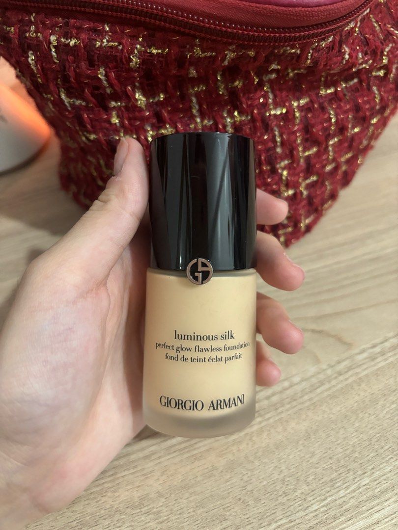 Giorgio Armani Foundation Shade 3 (Category: Makeup) located in Manila. Submitted by stacyaoki282105 (Listing ID 1383813170, Image 1). Description: Bought in MOA! used this twice. no box anymore :( sadly not for my skin.