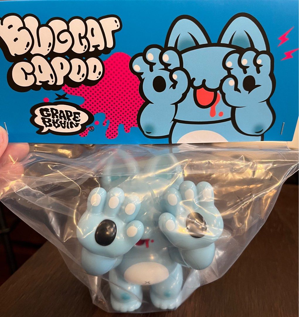 GRAPE BRAIN 腦味噌葡萄x BUGCAT CAPOO 咖波設計師玩具, 書籍