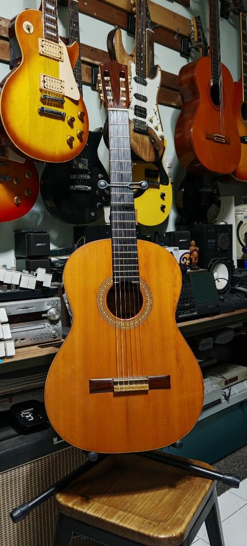Guitarra tamura p50 classical guitar (Category: Musical Instruments) located in Paranaque City. Submitted by yourhonorvoy (Listing ID 1383739467, Image 1). Description: Guitarra tamura p50 classical guitar 35k only With hardcase With dents and scratches only 👌Straight neck 👌Old strings installed 👍Payment thru cash, bank transfer, gcash or in any remittance center 🚚We do shipping👍via lalamove,speedy, toktok and grab ✈️🚢🚆We also ship nation 