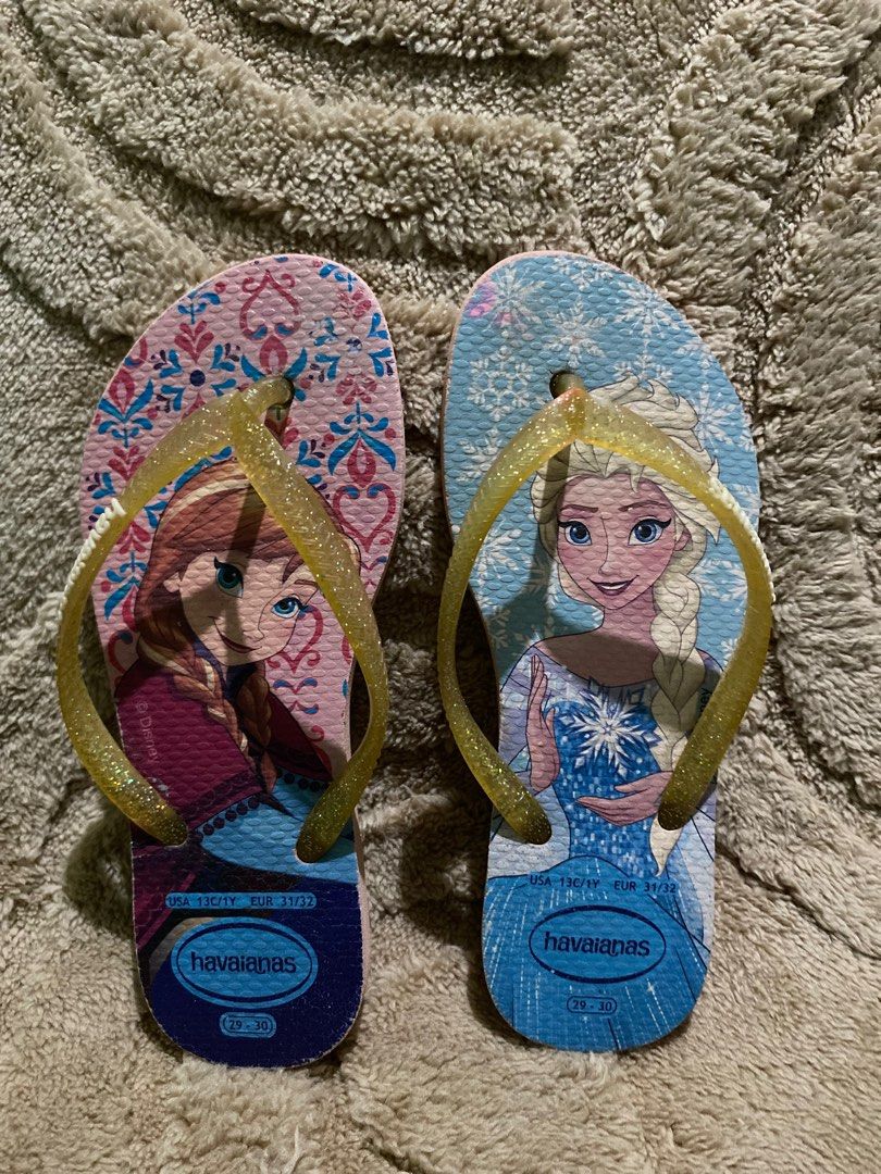 HAVAIANAS SLIPPER for Kids(29-30) (Category: Babies & Kids Fashion) located in General Santos City (Dadiangas). Submitted by decluttermommmah (Listing ID 1383750992, Image 2). Description: Havaianas slippers for kids girl Size 29-30.