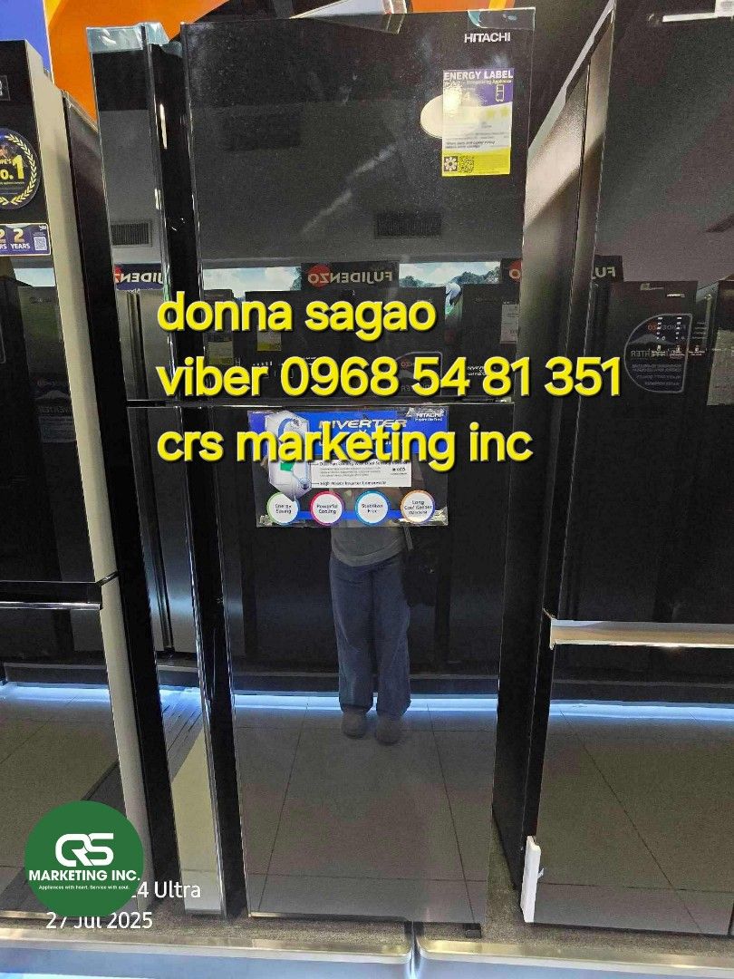 Hitachi multidoor (Category: Refrigerators and Freezers) located in Manila. Submitted by donnasagao03665 (Listing ID 1383732365, Image 3). Description: 💚 HITACHI MULTIDOOR REFRIGERATOR NO FROST INVERTER / HITACHI SIDE BY SIDE REF MADE IN JAPAN 💚 FRENCHDOOR R-WB640VG0-1 GBK 21.0 - 79,000 R-WB640PG1-1 GCK 21.0 - 69,900 R-W660PG7-1 GBK 19.1 - 59,900 R-W660PG7-1 GGR 19.1 - 59,900 MULTIDOOR R-ZX740KSE X 25.9 - 198,900 R-WX740KSE XK 25.9 - 194,900 SI