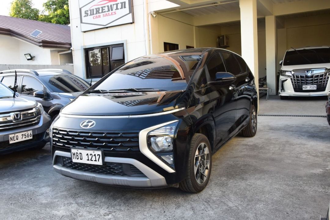 Hyundai Stargazer GLS Auto (Category: Used Cars) located in Binangonan. Submitted by win.carsales (Listing ID 1383776462, Image 3). Description: Hyundai Stargazer GLS IVT 2024 model -Cash Price @ 798K -135k all in DP 44.1k monthly (2yrs) 32.5k monthly (3yrs) 28.2k monthly (4yrs) – 7 seater, 1.5L gas engine, 10tkm mileage, automatic transmission, push start button, leather seats, back censors -w/ 2 remote keys, owner’s manual and warranty booklet 
