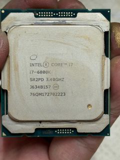 Intel CORE i7 - 6800k CPU64081031944578110