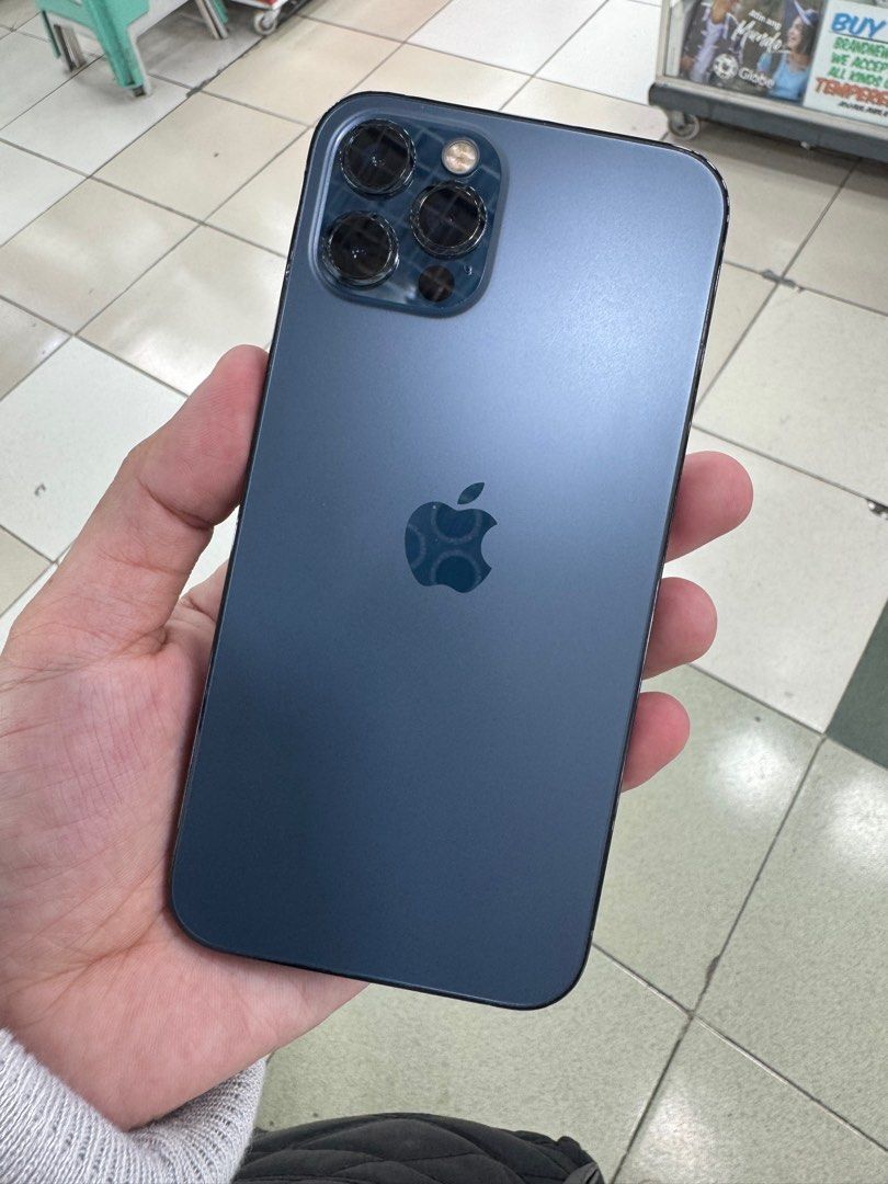 iPhone 12 pro (256gb) Genuine Battery (Category: iPhone 12 Series) located in Manila. Submitted by arzillah (Listing ID 1383830802, Image 1). Description: iPhone 12 Pro 256gb 98% bh Factory unlock Ntc approve Slightly use Honest issue: Genuine Battery and painchips All working Open for COD/COP + SF Manila area (sameday delivery) Province area (via LBC) required DP to avoid cancellations Physical store: Greenhills Shopping Center, 2ndfloor Contact