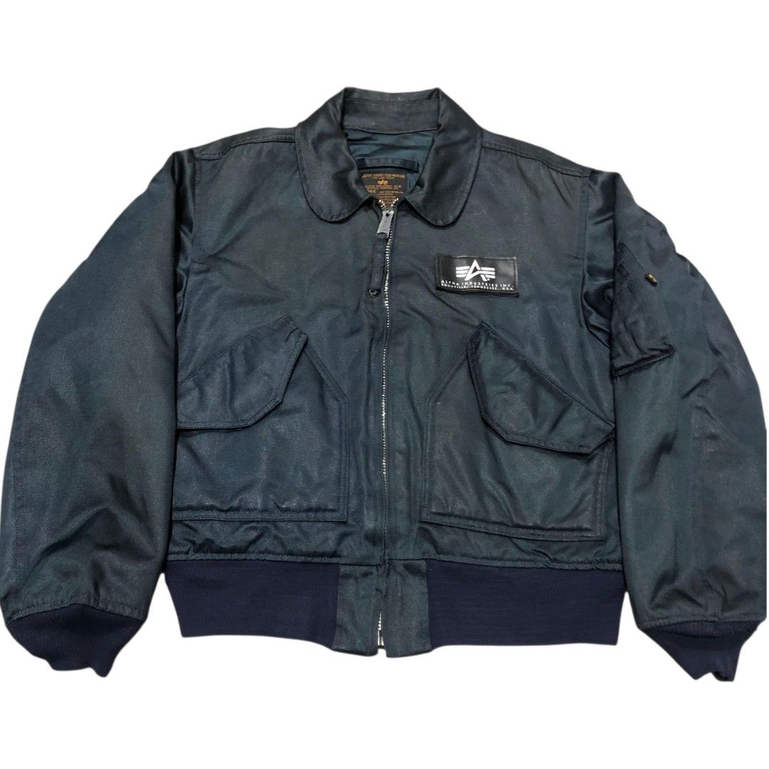 Jacket Alpha industries cwu 45 aramid bomber, Size L PXL66 CM X59CM