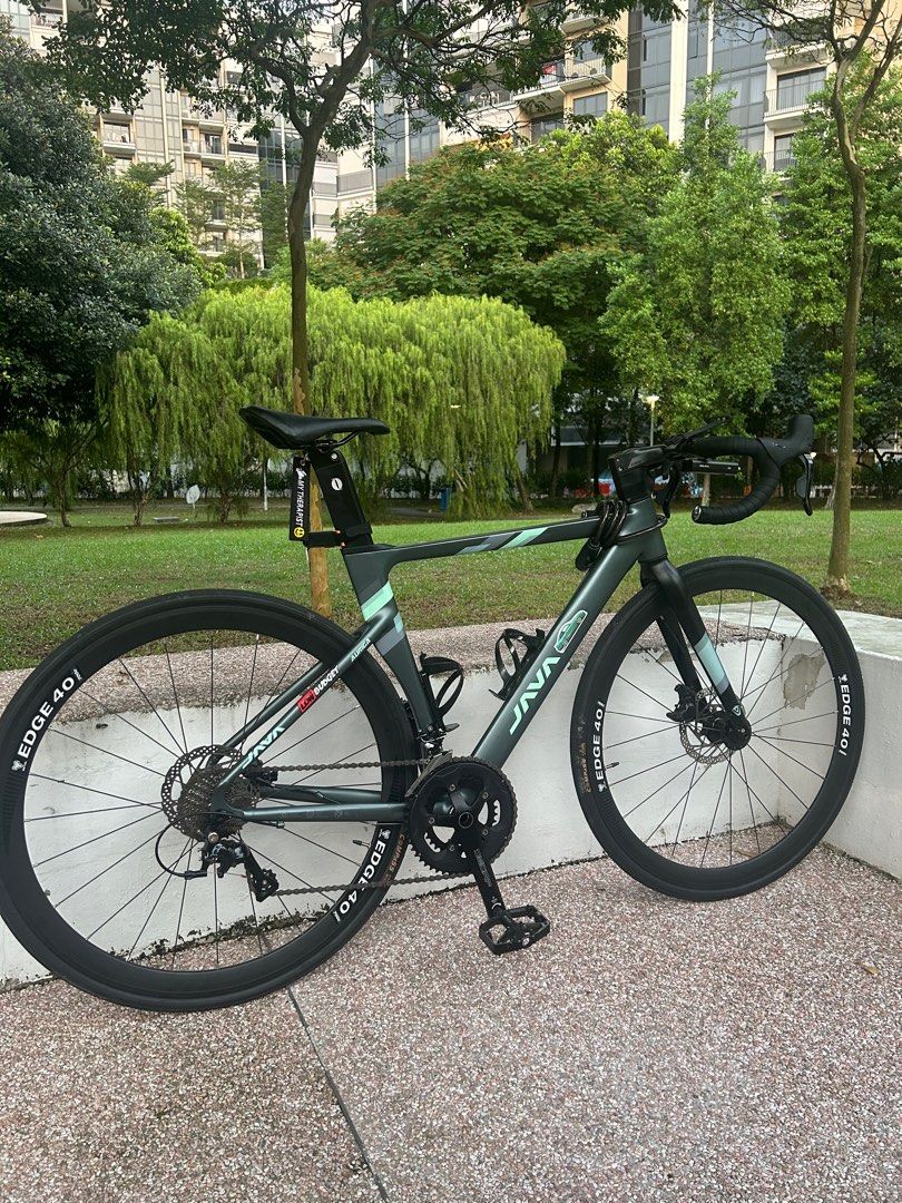 Java auriga (Category: Bicycles) located in Singapore. Submitted by papertown08 (Listing ID 1383839741, Image 2). Description: Size m Used few times Wtt/wts Lf road bike .