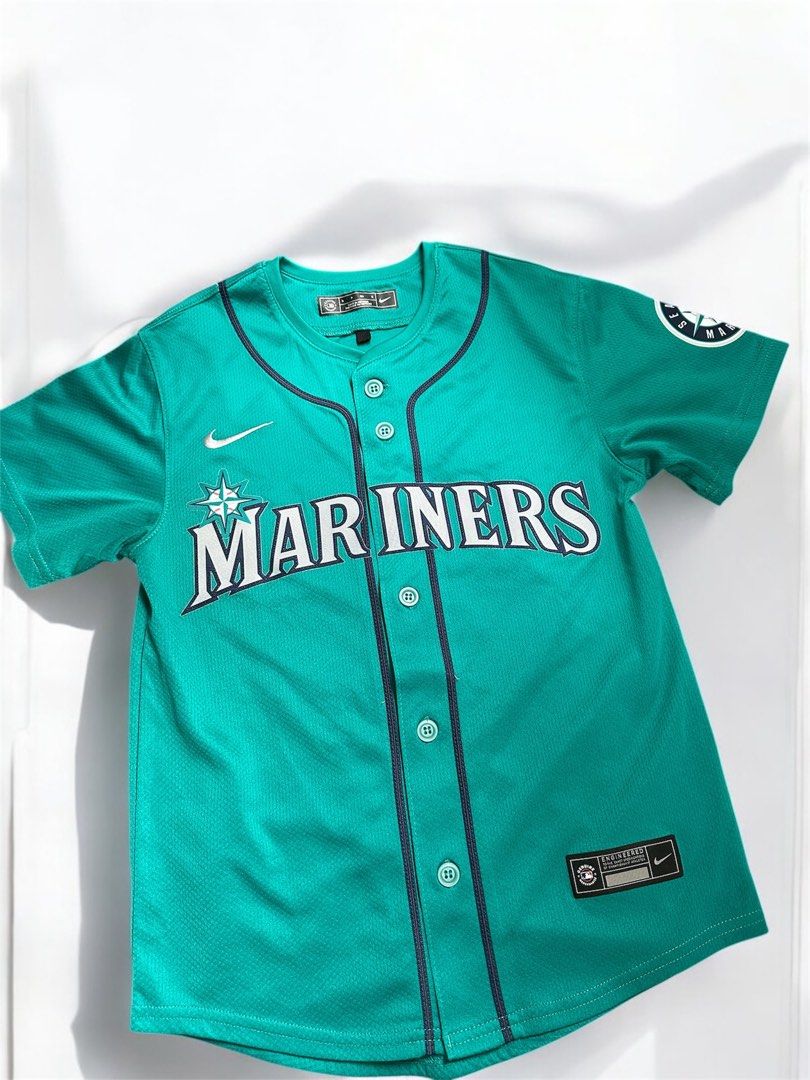 Julio Rodriguez Seattle Mariners MLB Jersey (Category: Activewear) located in Cavite. Submitted by glyzatops (Listing ID 1383739771, Image 1). Description: Small Petite Child 8 Personal preloved .