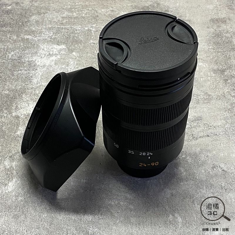 由 change12336 (刊登 ID 1383825695，圖片 3) 提交，位於 台北市 (Taipei) 的 『澄橘』Leica Vario-Elmarit SL 24-90 mm f2.8-4 ASPH《二手》A77859 (類別：鏡頭及裝備)，說明：Leica Vario-Elmarit SL 24-90 mm f2.8-4 ASPH 黑 店保7天 功能正常 90%新，外觀有小使用痕跡，無撞傷 盒裝+前後蓋+公司貨證明+遮光罩 (遮光罩有些傷) 本賣場商品因於店家同步銷售流通快，請於下標前先詢問是否有貨。 ( 下標後如需自取請參閱關於我中的店家資訊。) 下標後請於 3 天內完成交易，並將您的收件資料填寫於買賣留言板中。 ( 請留收件人姓名、地址、電話。) 賣場交易方式 : 到店自取、超商取貨付款、信用卡(店家使用)、輕鬆付(黑貓宅配)。 購買前如有任何問題請多利用問與答或賣場即時通，若我們未回覆您的問題，表示不同意或未讀您的發問，若已下標將以網頁說明為主。 保固中商品如有故障