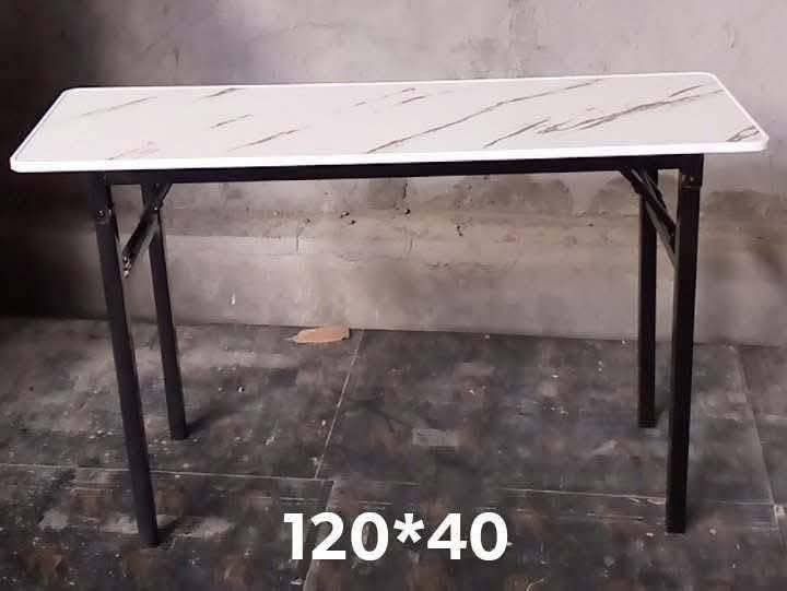 Long table 40*120cm (Category: Tables & Sets) located in Manila. Submitted by asstditems (Listing ID 1383745474, Image 2). Description: Brand new / COD Same day delivery via Lalamove Location: Manila Pm for inquiries. Thank you!.