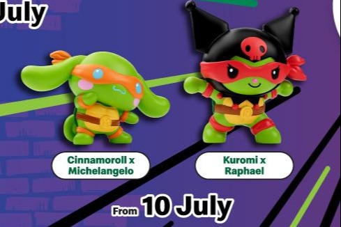 [Mcdonalds] Teenage Mutant Ninja Turtles (TMNT) x Hello Kitty (Sanrio ...