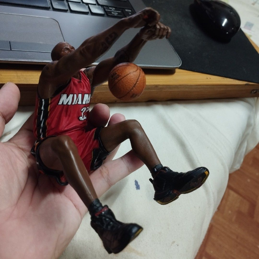 MCFARLANE NBA Shaq ONeal Miami Heat (Category: Figurines & Statues) located in Quezon City. Submitted by 4saleonly (Listing ID 1383814977, Image 2). Description: selling as is no stand and base just figure with ball good condition gcash/ bdo payments lala/grab/gogo exp delivery at buyer's expense thanks for looking.