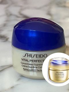 😍Mirror 代言 價值$405 Shiseido 15ml 賦活塑顏提拉修護滋潤面霜 Vital Perfection Concentrated Supreme Cream64241450212482110