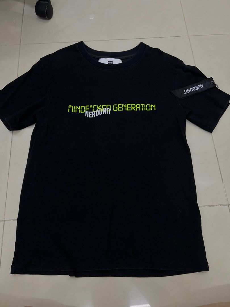 Nerdunit mind generation (Category: Tshirts & Polo Shirts) located in Kuala Lumpur. Submitted by SzenYap (Listing ID 1383770632, Image 1). Description: Bought 150 Selling price : RM 50 to get you hyped up W:s +6018 3613616.